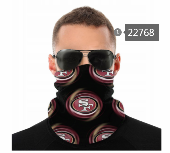 2021 NFL San Francisco 49ers 157 Dust mask with filter